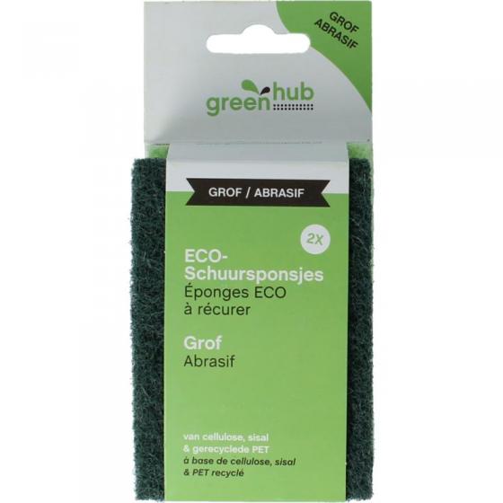 Greenhub Schuursponsjes grof eco
