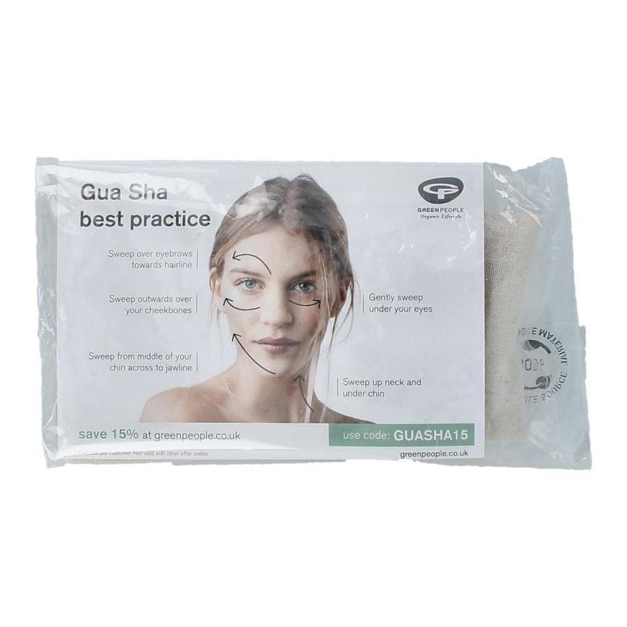Green People Branded jade gua sha Green People Branded jade gua sha