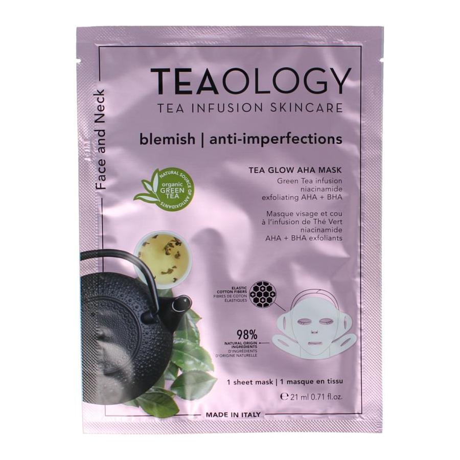 Teaology Tea glow aha mask purifying