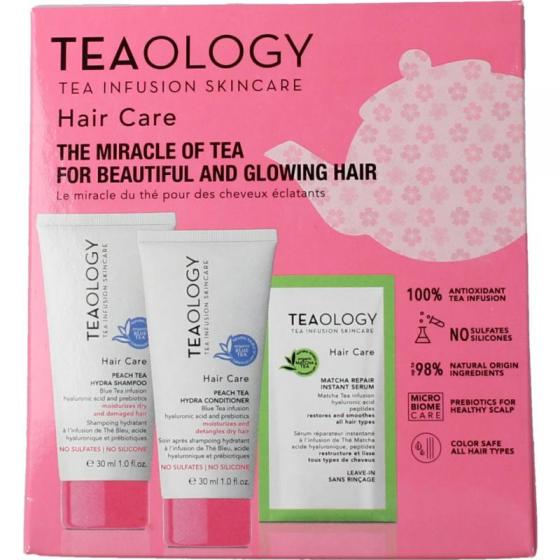 Teaology Peach tea hair kit