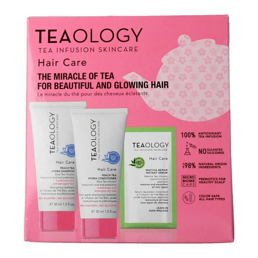 Teaology Peach tea hair kit