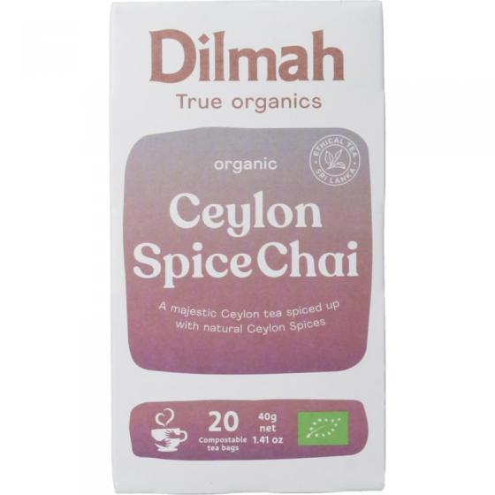 Dilmah Ceylon spice chai tea bio
