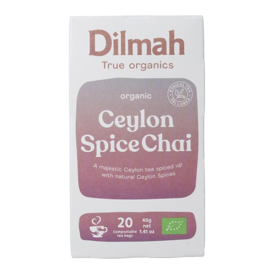 Dilmah Ceylon spice chai tea bio