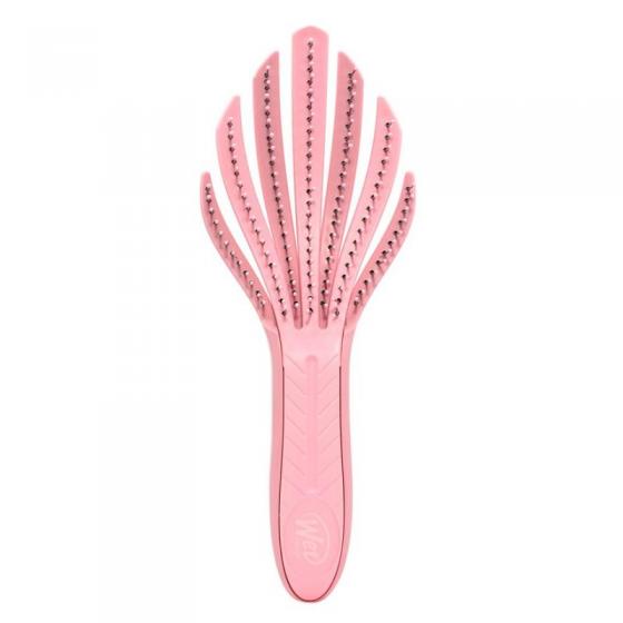 Wetbrush Go green curl detangler pink