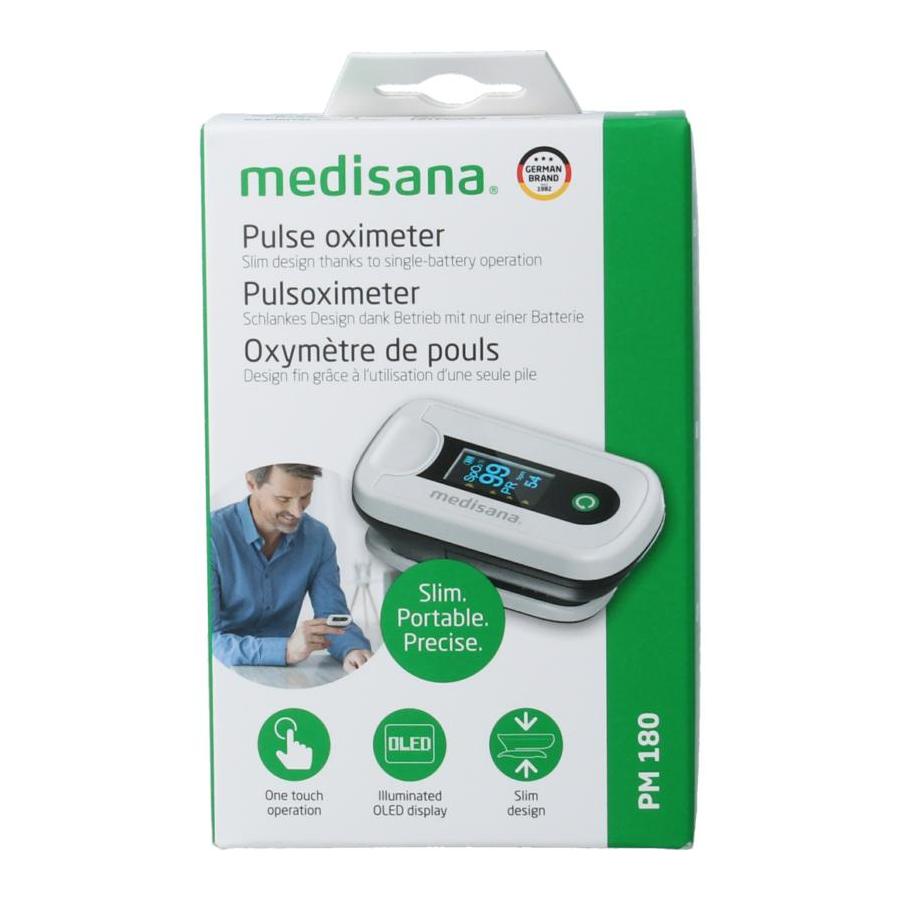 Medisana pm180 saturatie/pulseoxi meter