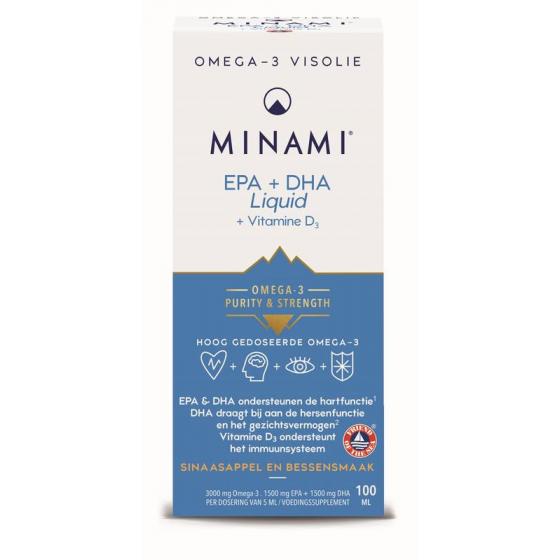 Minami epa + dha liquid vit d3