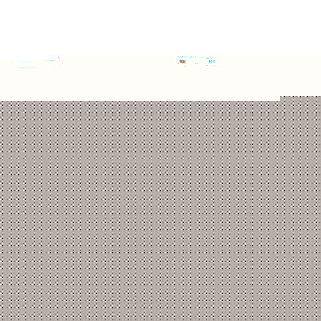 Onderzoekhandschoen poly heren