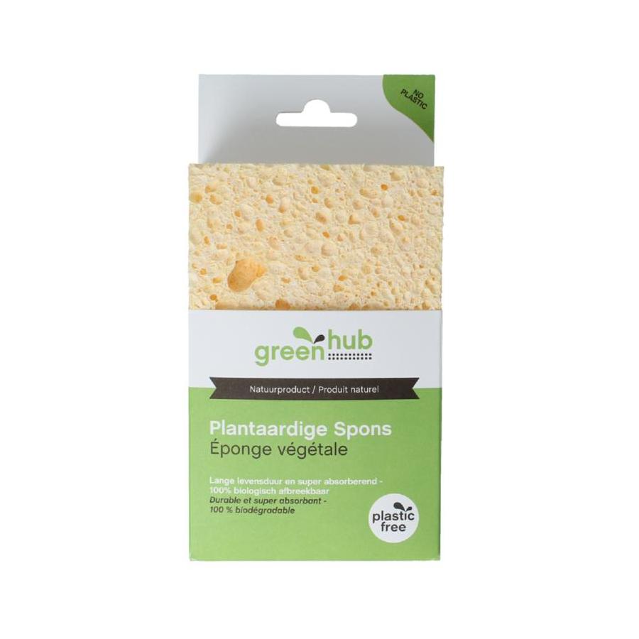 Greenhub Spons plantaardig 14x9x3,5cm