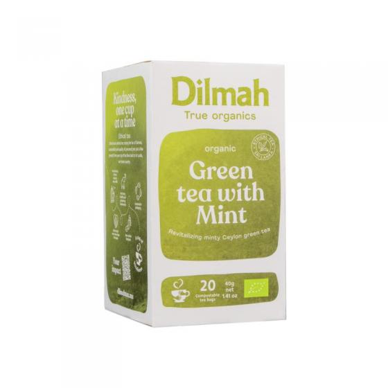 Dilmah Green tea with mint bio