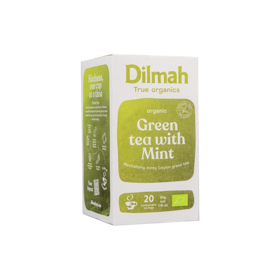 Dilmah Green tea with mint bio