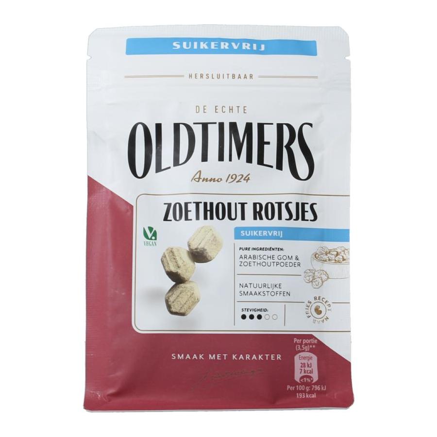 Oldtimes Zoethout rotsjes