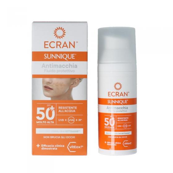Ecran sunique facial spf50 anti vlek