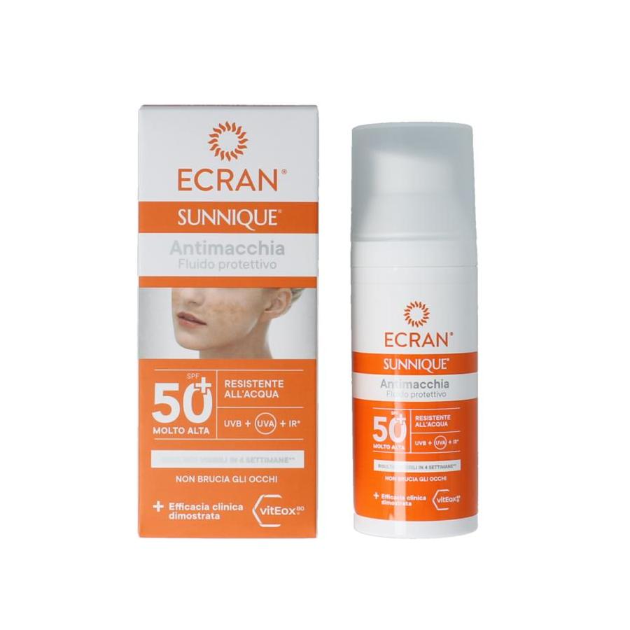 Ecran sunique facial spf50 anti vlek