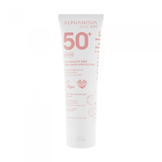 Alphanova Sun baby sun milk spf50+ sens bio