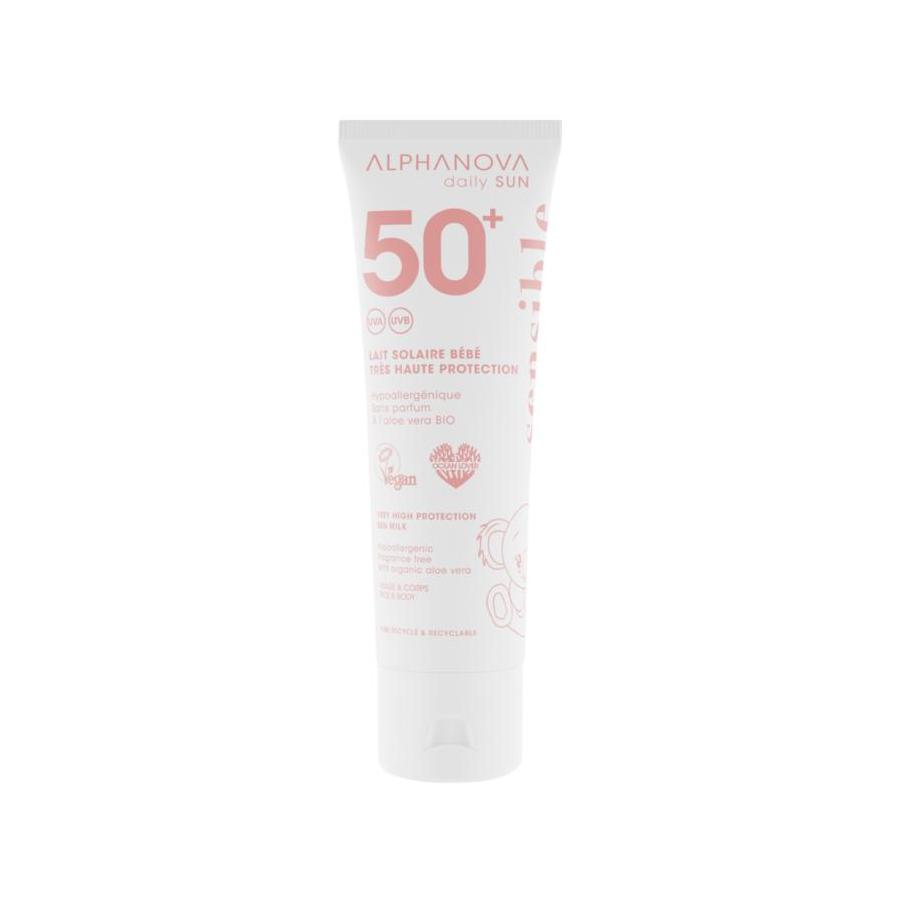 Alphanova Sun baby sun milk spf50+ sens bio