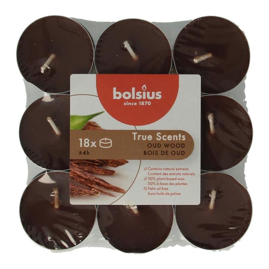 True Scents theelichten old wood