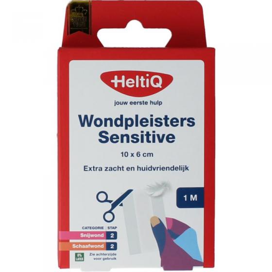 Heltiq wondpleister sens 10x6cm 1m