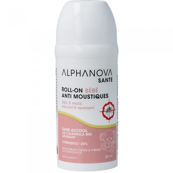 Alphanova Baby Baby roll-on anti muggen bio