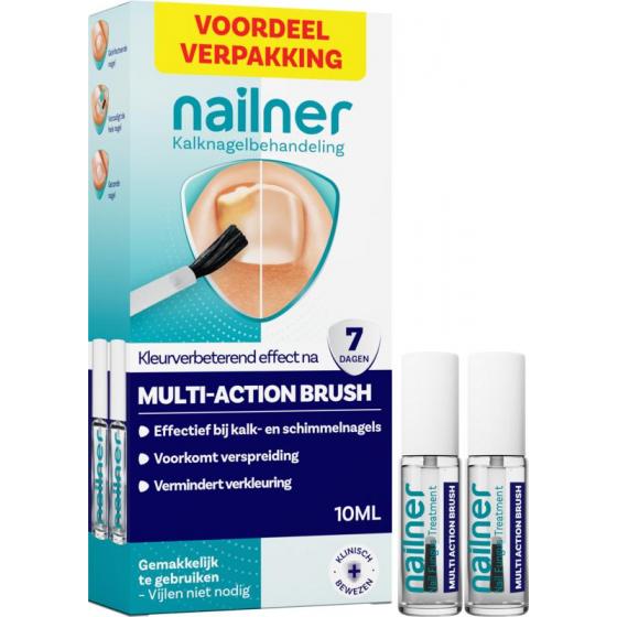 Nailner Multi action brush