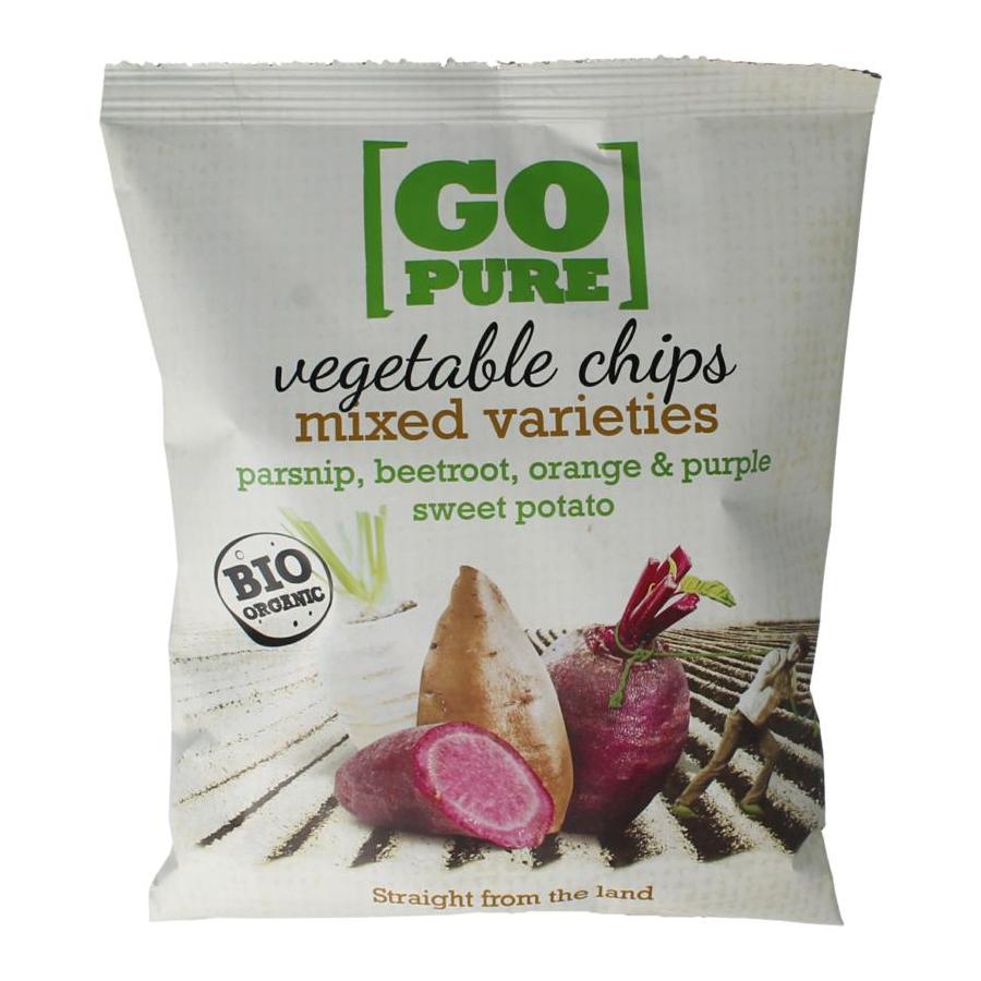 Go Pure chips groente Go Pure bio