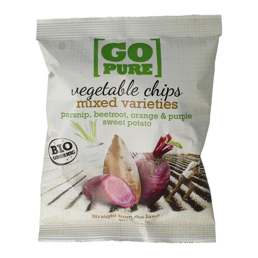 Go Pure chips groente Go Pure bio