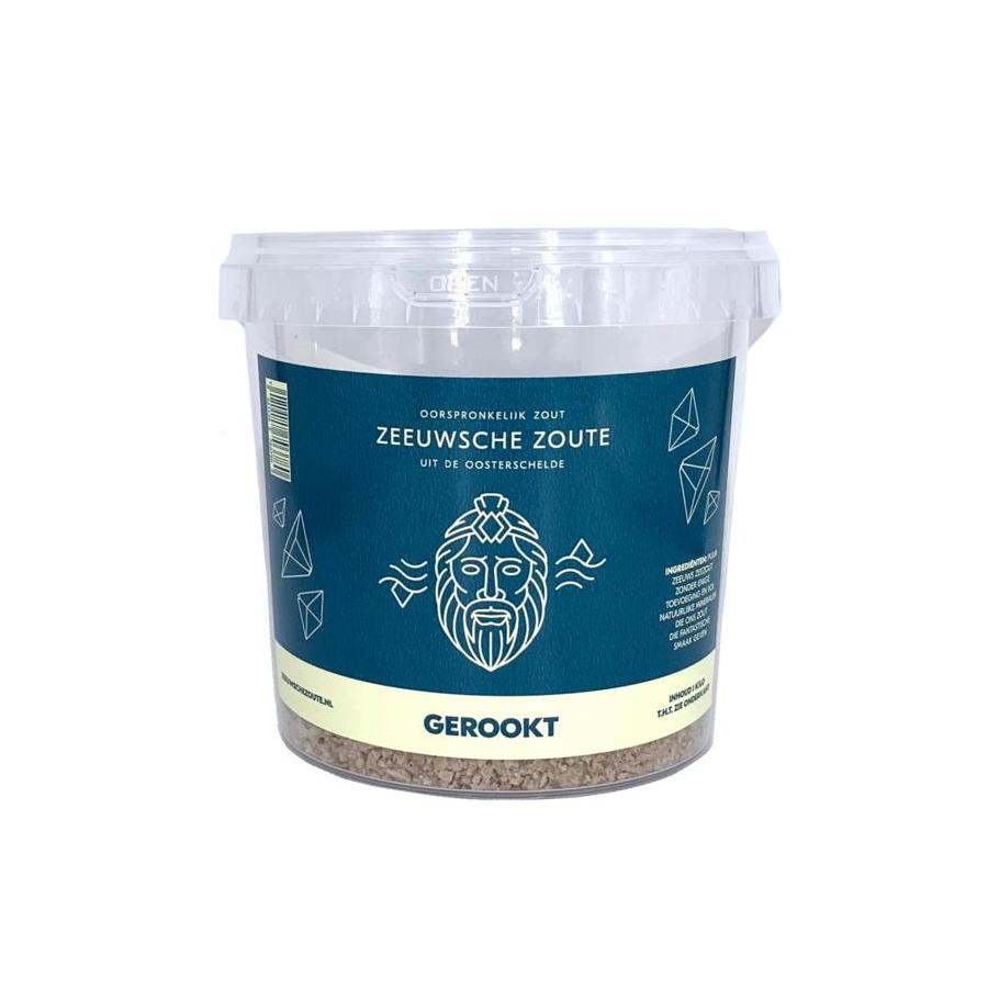 Zeeuwsche Zoute Zout gerookt emmer