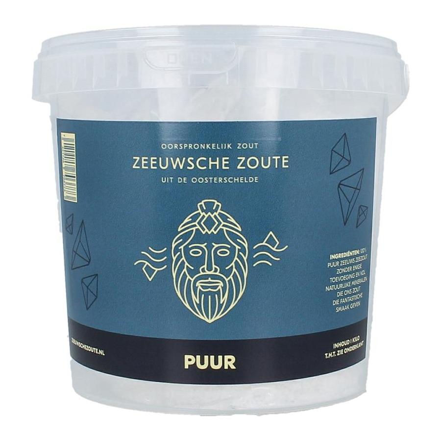 Zeeuwsche Zoute Puur zout in emmer