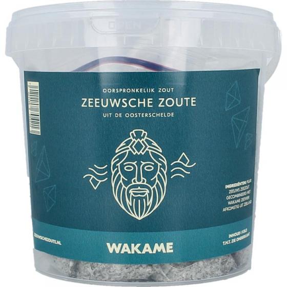 Zeeuwsche Zoute Zout met wakame in emmer