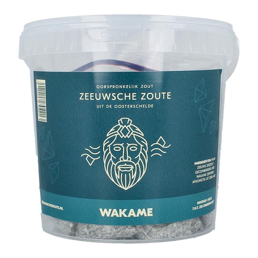 Zeeuwsche Zoute Zout met wakame in emmer
