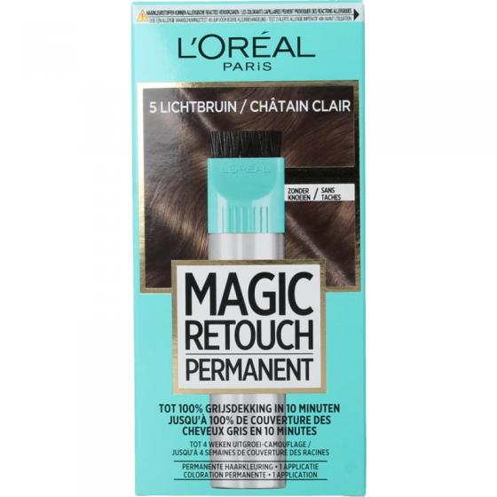 Magic Retouch Permanente haarkleurig nr 5 lichtbruin