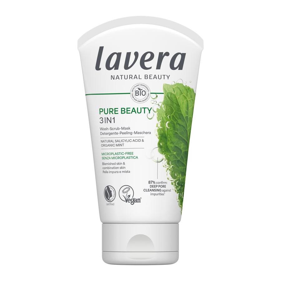 Lavera Pure beauty 3-in-1 wash scrub mask