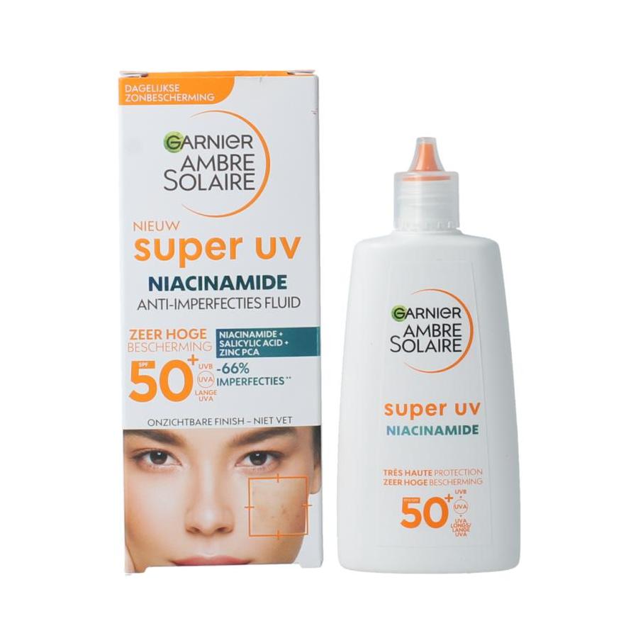 Ambre Solaire Fluid niacinamide super UV SPF50+
