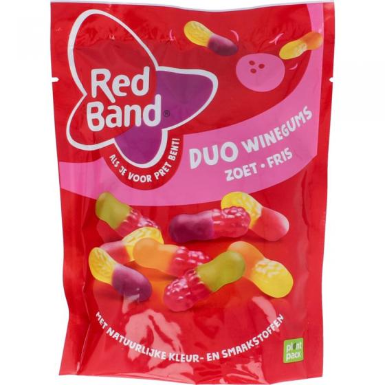 Red Band red b duo winegums zoet fris