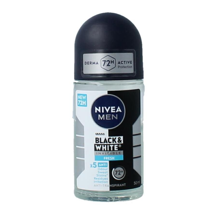 Nivea Men deoroller black & white fresh