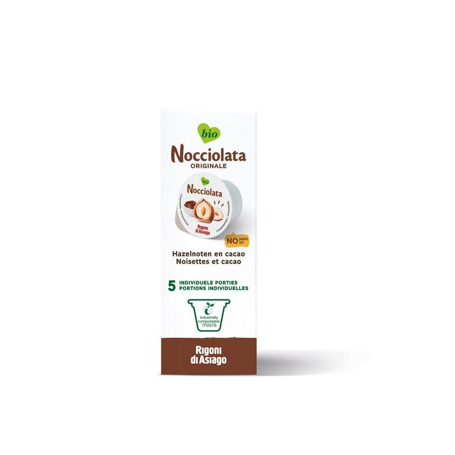 Nocciolata Nocciolata orig cups 5x20g bio