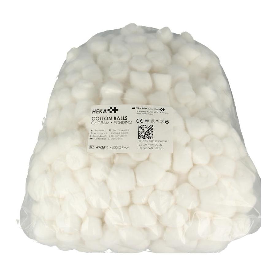 Wattenbollen rondino 0.6 gram