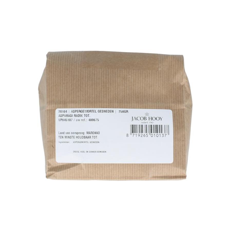 Jacob Hooy aspergewortel gesneden