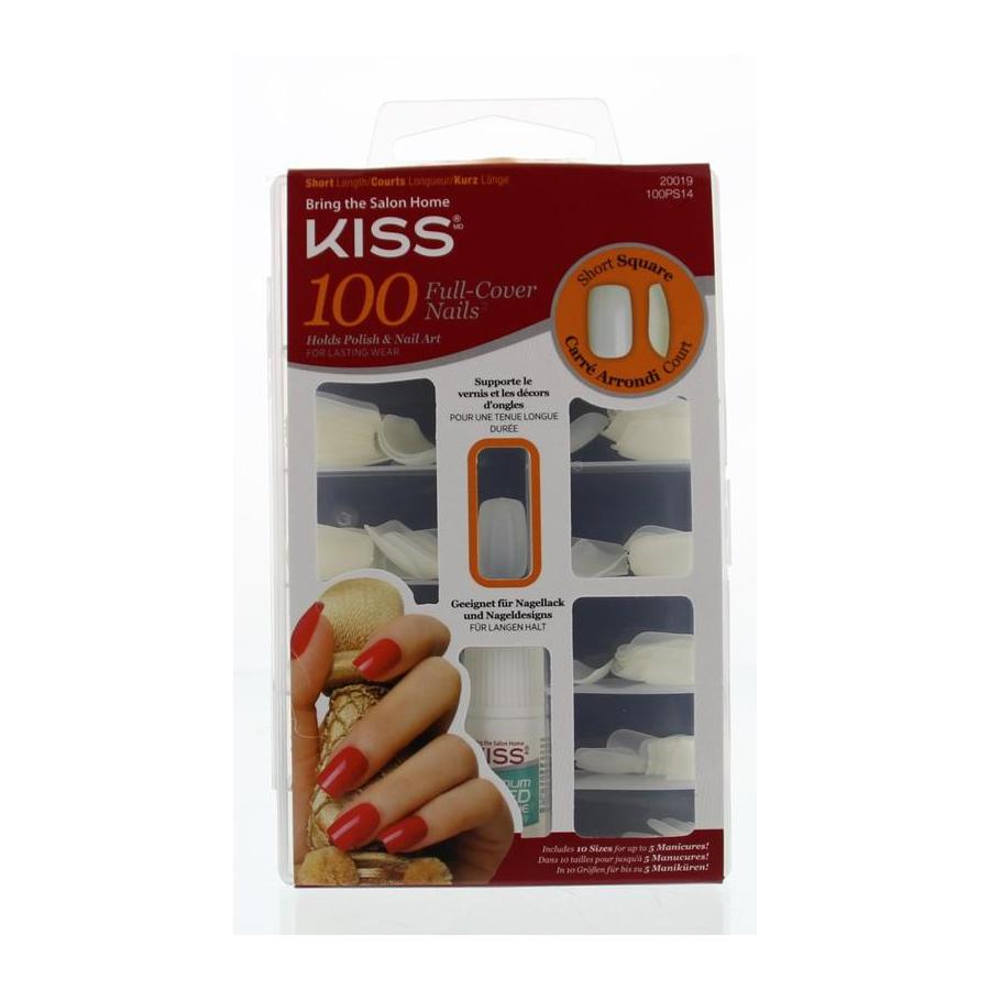Full cover nails short square