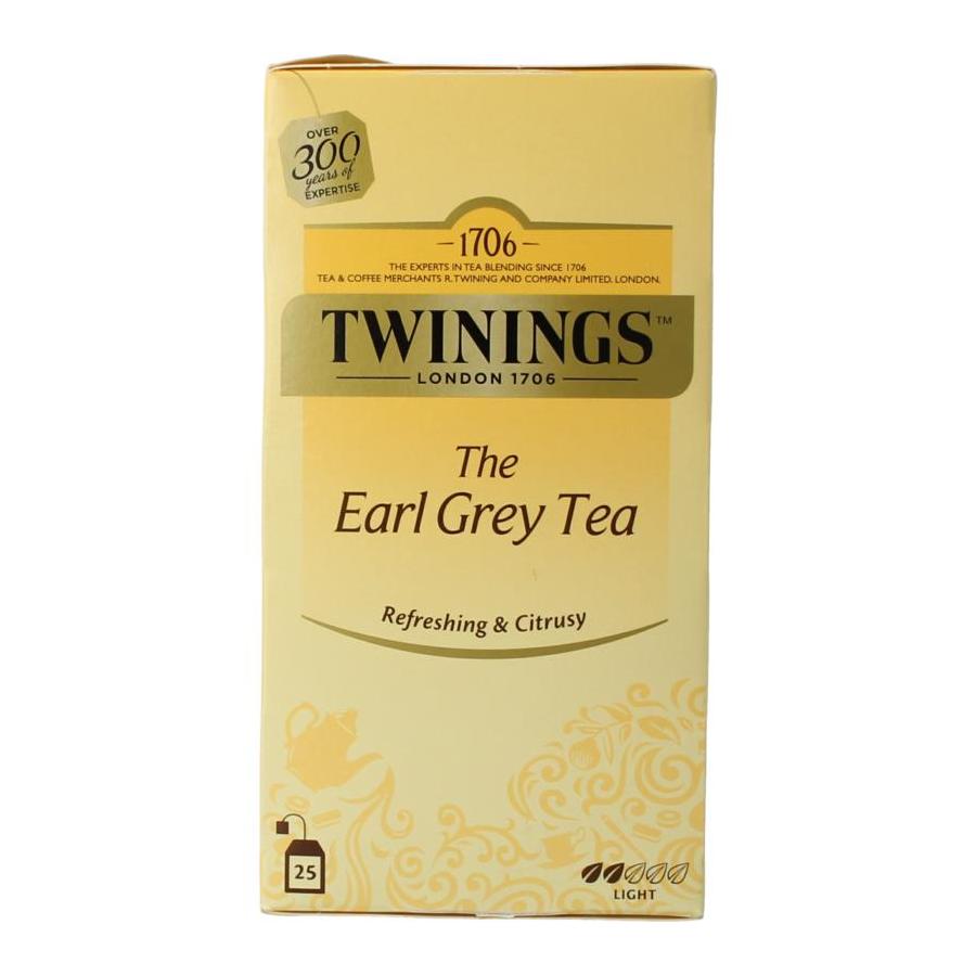 Twinings Earl grey envelop zwart