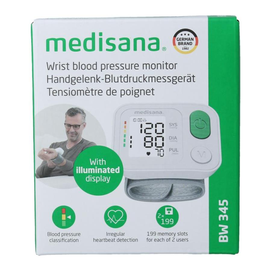 Medisana polsbloeddrukmeter bw 345