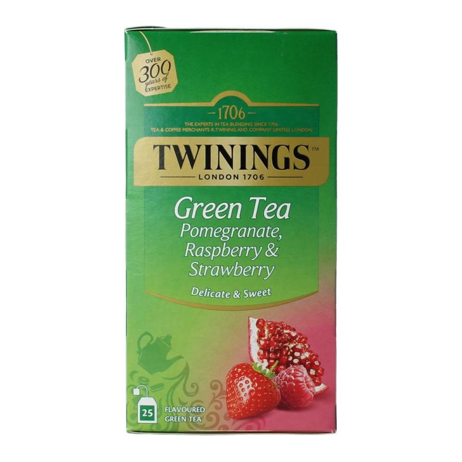 Twinings the vert pomegran raspb strawb