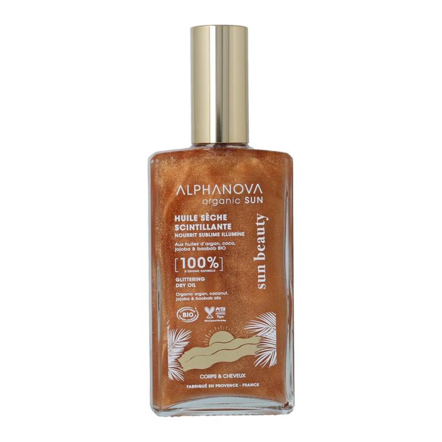 Alphanova Sun Sun shimmering dry oil bio