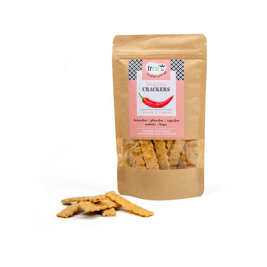 Crackers peper glutenvrij