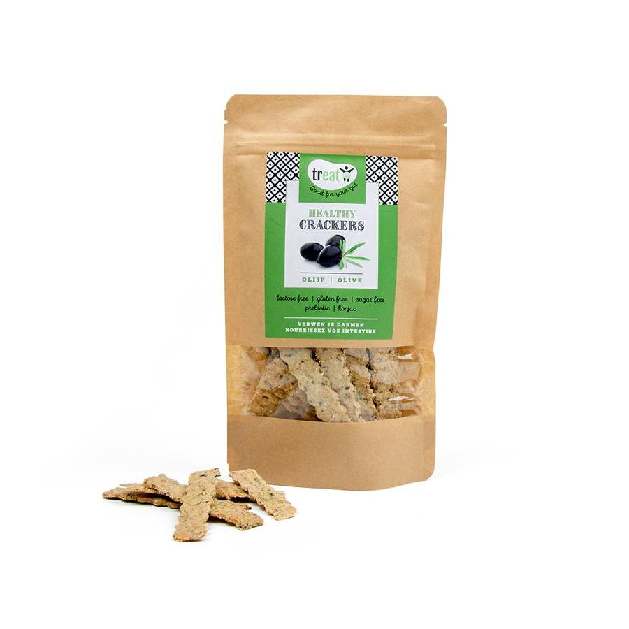 Crackers olijf glutenvrij
