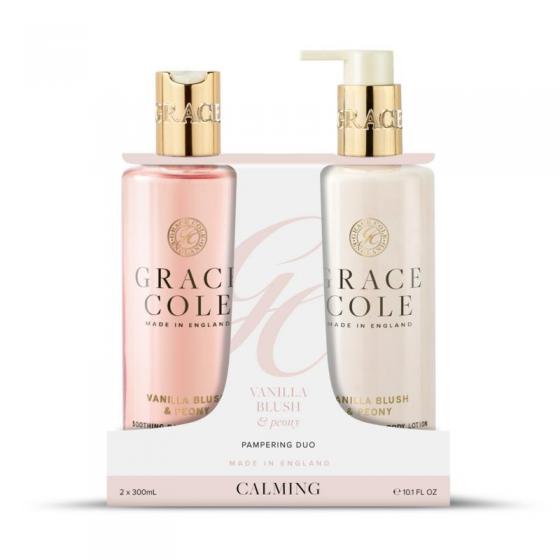 Vanilla blush & peony bodycare duo