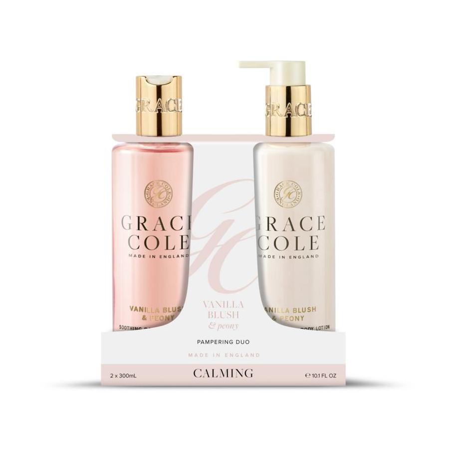 Vanilla blush & peony bodycare duo
