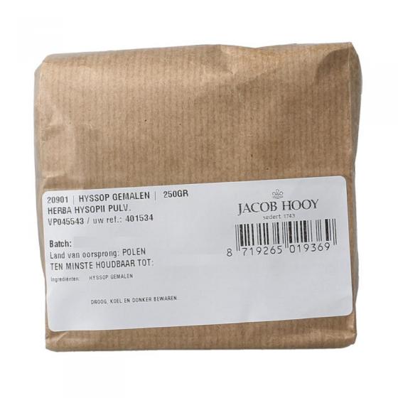 Jacob Hooy hyssop gemalen