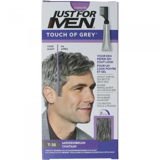 Just For Men touch of grey t-35 middenbruin
