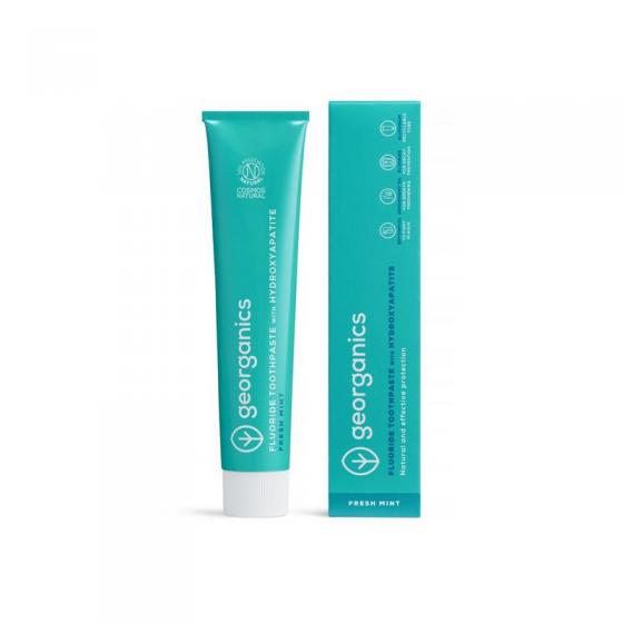 Georganics Fluor toothpaste fresh mint tube