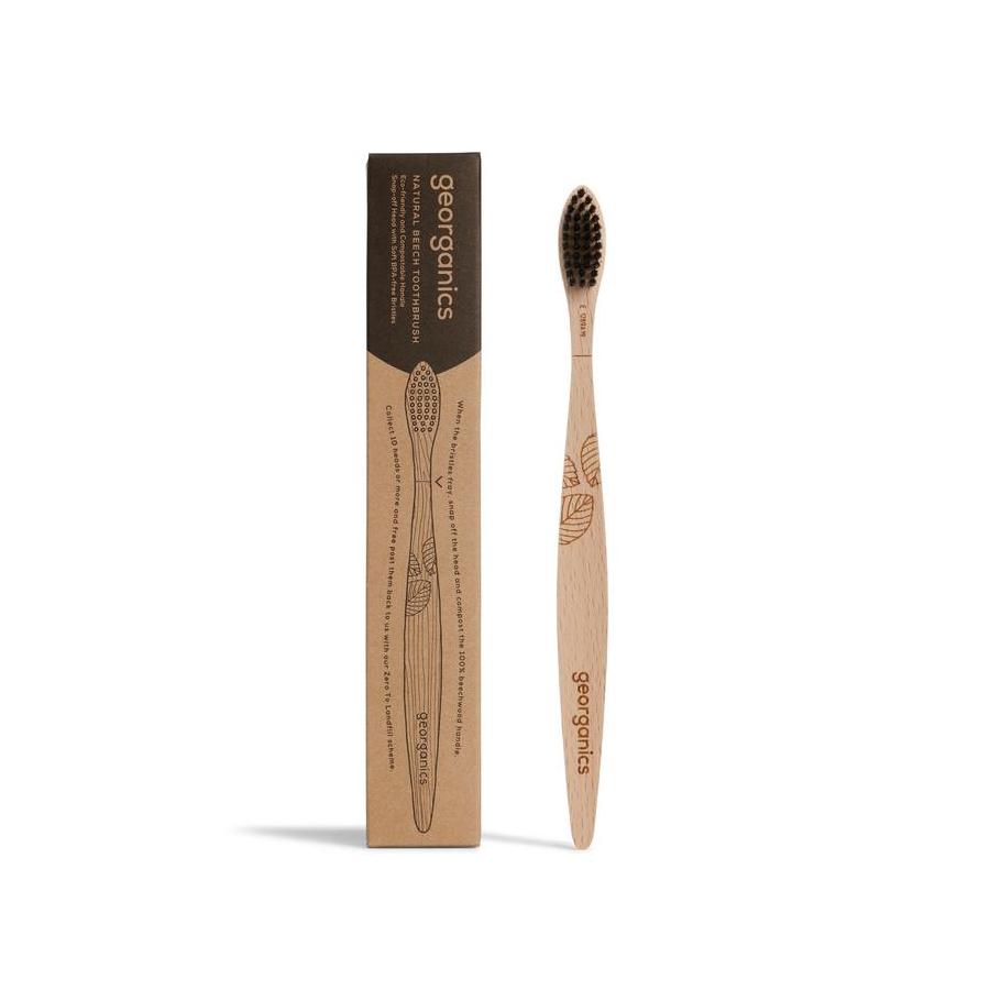 Georganics Toothbrush soft beechwood